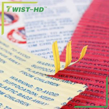 Panglici din plastic / hârtie pe bandă